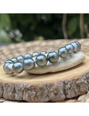 ringed cultured pearls from Tahiti bracelet price - tahitian bracelet with authentic pearls