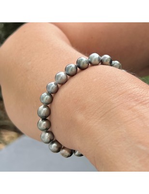 ringed cultured pearls from Tahiti bracelet price - tahitian bracelet with authentic pearls