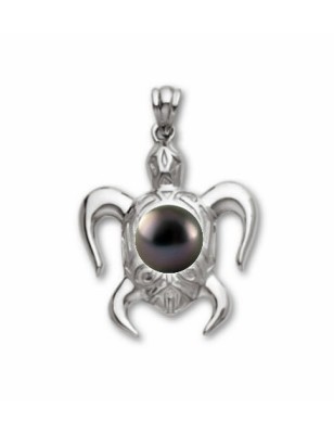 Genuine Tahitian Pearl Turtle Man Pendant price