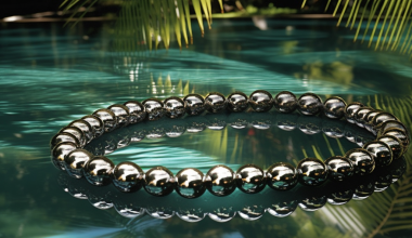 Un Toucher Artistique Unique autour du bracelet de perles de Tahiti